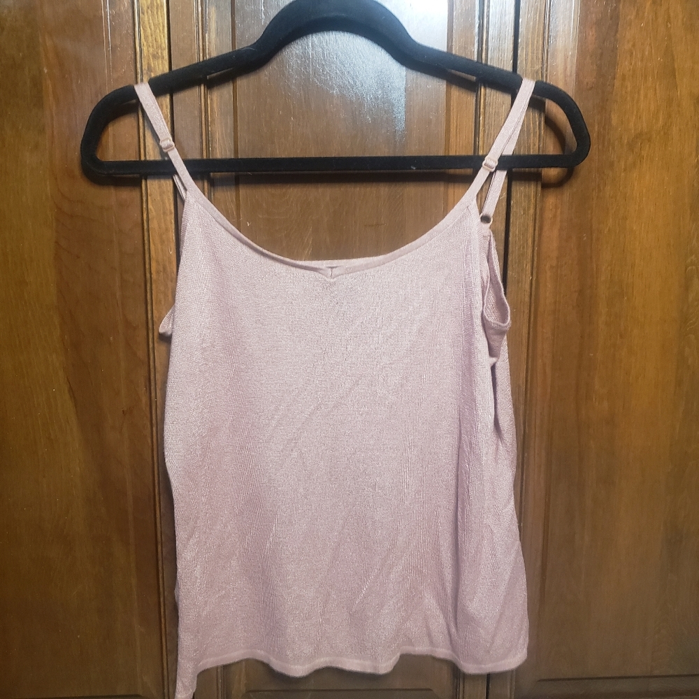 White house black market pink cami